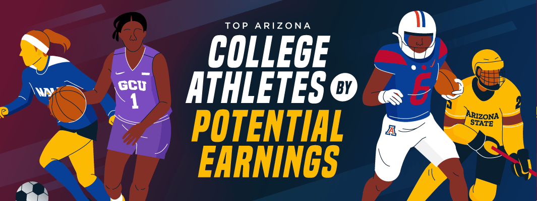 Top 25 Arizona College Athletes by Sponsorship Earnings Potential